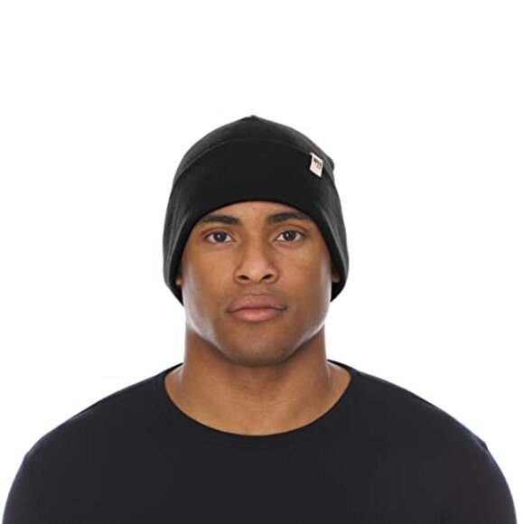 Merino Wool Beanie Warm Winter Hat Classic Minimal Unisex One Size main image 8